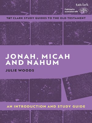 cover image of Jonah, Micah and Nahum